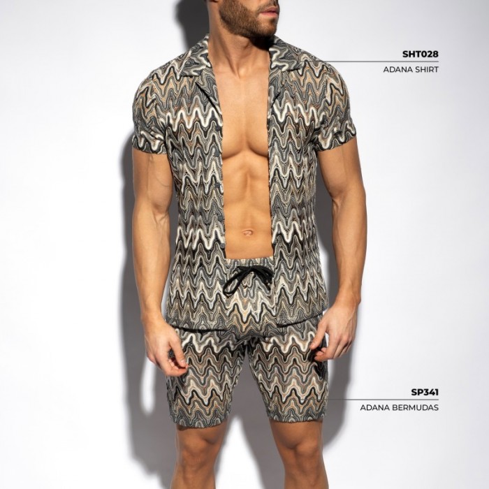 Camicia del marchio ES COLLECTION - Chemise Adana - Ref : SHT028 C13