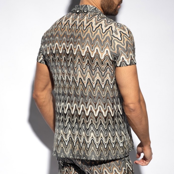 Camicia del marchio ES COLLECTION - Chemise Adana - Ref : SHT028 C13