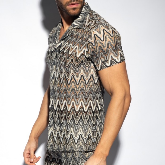 Camicia del marchio ES COLLECTION - Chemise Adana - Ref : SHT028 C13
