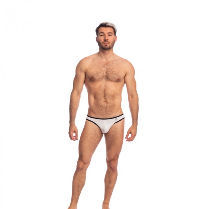 Brief of the brand L HOMME INVISIBLE - Soft Touch Classic - Micro Briefs L Homme Invisible White - Ref : UW34 PER 002