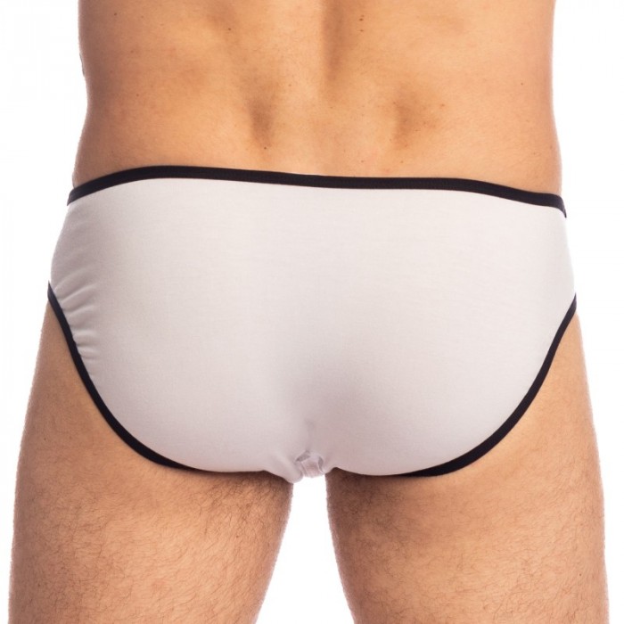Brief of the brand L HOMME INVISIBLE - Soft Touch Classic - Micro Briefs L Homme Invisible White - Ref : UW34 PER 002