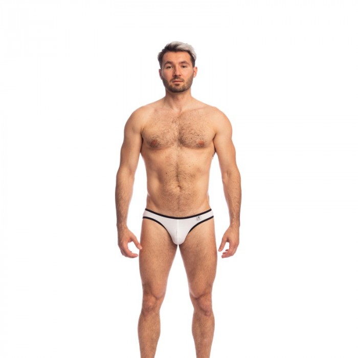 Brief of the brand L HOMME INVISIBLE - Soft Touch Classic - Micro Briefs L Homme Invisible White - Ref : UW34 PER 002