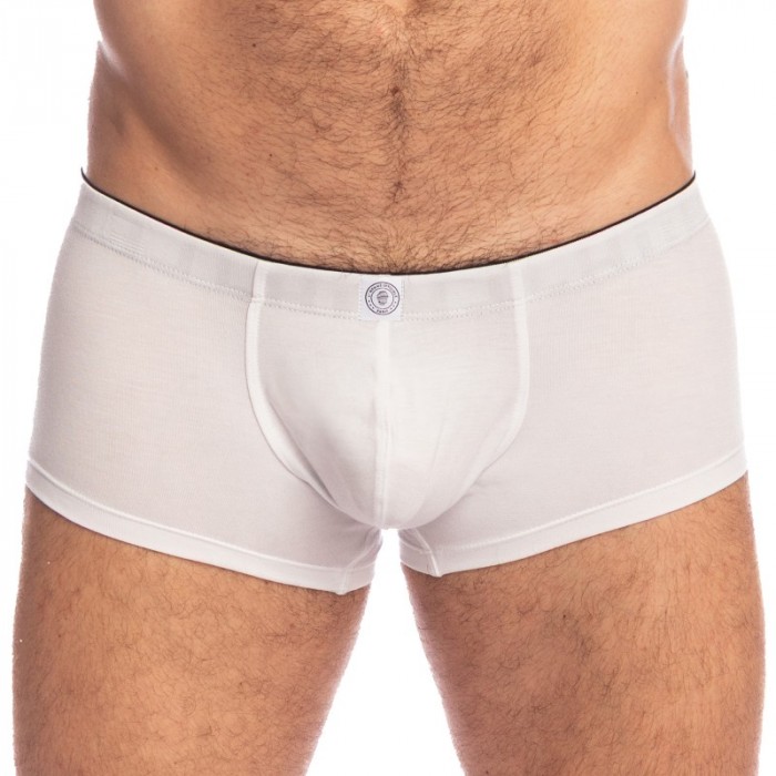 Boxer, shorty de la marque L HOMME INVISIBLE - Soft Touch Classic - Mini Boxer Push-Up L Homme Invisible Blanc - Ref : UW09 PER Boxer, shorty de la marque L HOMME INVISIBLE - Soft Touch Classic - Mini Boxer Push-Up L Homme Invisible Blanc - Ref : UW09 PER