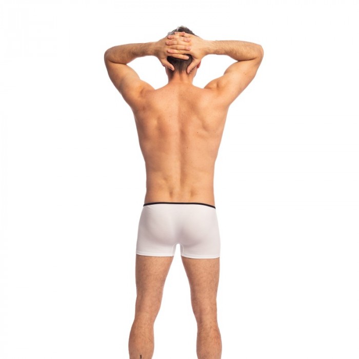 Boxer shorts, Shorty of the brand L HOMME INVISIBLE - Soft Touch Classic - Invisible Boxer Shorts The Invisible Man White - Ref 