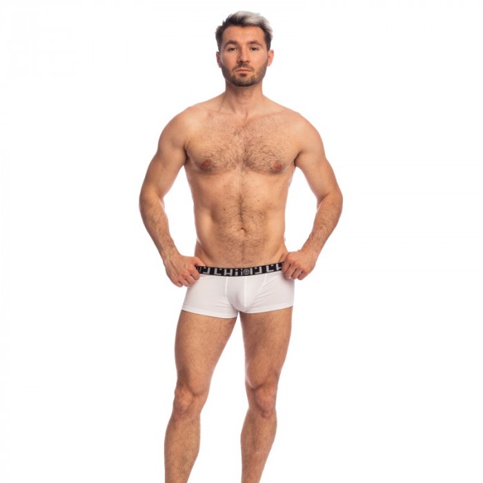 Boxer shorts, Shorty of the brand L HOMME INVISIBLE - Soft Touch Classic - Hipster Push-Up The Invisible Man White - Ref : MY39 
