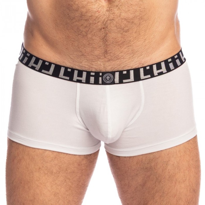 Boxer shorts, Shorty of the brand L HOMME INVISIBLE - Soft Touch Classic - Hipster Push-Up The Invisible Man White - Ref : MY39 Boxer shorts, Shorty of the brand L HOMME INVISIBLE - Soft Touch Classic - Hipster Push-Up The Invisible Man White - Ref : MY39