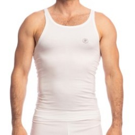 Tirantes de la marca L HOMME INVISIBLE - Soft Touch Classic - Débardeur L Homme Invisible Blanc - Ref : MY63 PER 002