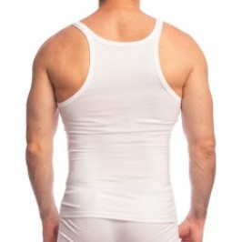 Tirantes de la marca L HOMME INVISIBLE - Soft Touch Classic - Débardeur L Homme Invisible Blanc - Ref : MY63 PER 002