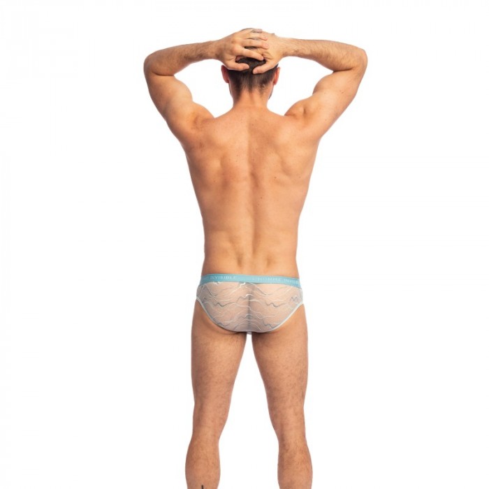 Brief of the brand L HOMME INVISIBLE - Aqua - Slip Freedom L Homme Invisible - Ref : MY94E AQU 203
