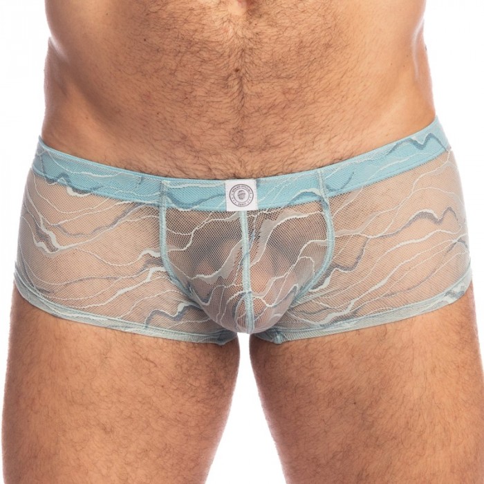 Boxer shorts, Shorty of the brand L HOMME INVISIBLE - Aqua - Mini Boxer Push-Up L Homme Invisible - Ref : UW09 AQU 203 Boxer shorts, Shorty of the brand L HOMME INVISIBLE - Aqua - Mini Boxer Push-Up L Homme Invisible - Ref : UW09 AQU 203