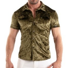 Chemise En Velours Froissé...