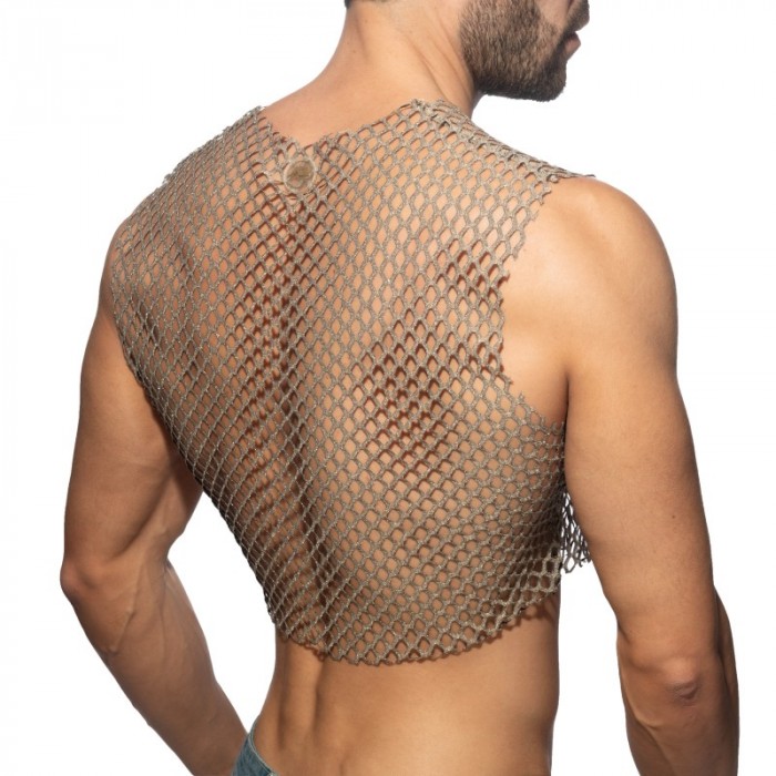 Canotta del marchio ADDICTED - Crop Top Flamboyant - Noir - Ref : ADP12 C10