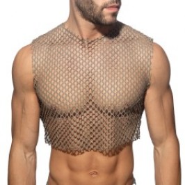 Crop Top Flamboyant - Noir