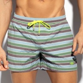 Short de Bain Multi Stripes...
