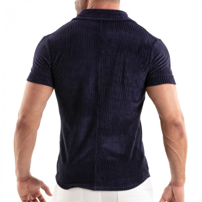 Camicia del marchio TOF PARIS - copy of Chemise Tricotée En Velours Côtelé Tof Paris Camel - Ref : TOF512BU