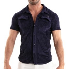 Shirt of the brand TOF PARIS - copy of Chemise Tricotée En Velours Côtelé Tof Paris Camel - Ref : TOF512BU