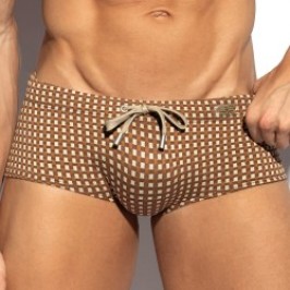 Boxer Shorts, Bath Shorty of the brand ES COLLECTION - Trunk de Bain Orak - Marron - Ref : 2502 C13