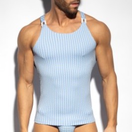 Camiseta sin mangas Gingham...