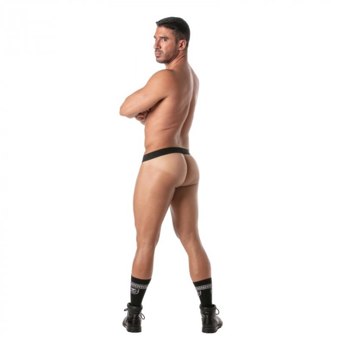 Tanga de la marca TOF PARIS - copy of String Sans Ficelle Fiesta Tof Paris - Argent - Ref : TOF554BUR
