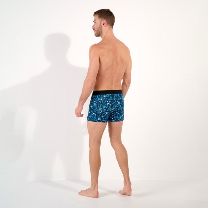 Boxer shorts, Shorty of the brand HOM - Boxer HOM x Le D Voyages Edition Limitée - Ref : 403082 P0BI