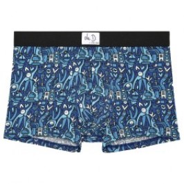 Boxer shorts, Shorty of the brand HOM - Boxer HOM x Le D Voyages Edition Limitée - Ref : 403082 P0BI