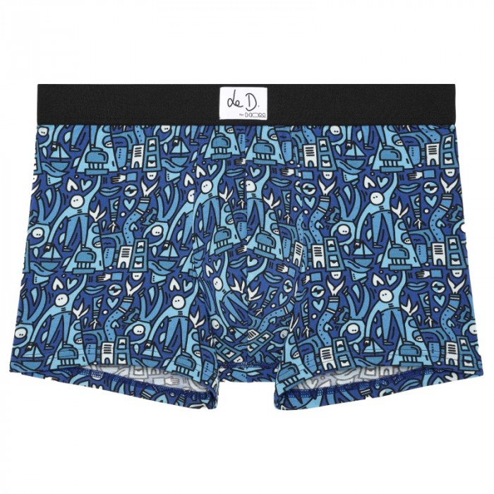 Boxer shorts, Shorty of the brand HOM - Boxer HOM x Le D Voyages Edition Limitée - Ref : 403082 P0BI