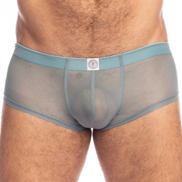 Pantaloncini boxer, Shorty del marchio L HOMME INVISIBLE - Ocean Mist - Shorty Bresilien L Homme Invisible - Ref : UW28 OMI 021 Pantaloncini boxer, Shorty del marchio L HOMME INVISIBLE - Ocean Mist - Shorty Bresilien L Homme Invisible - Ref : UW28 OMI 021