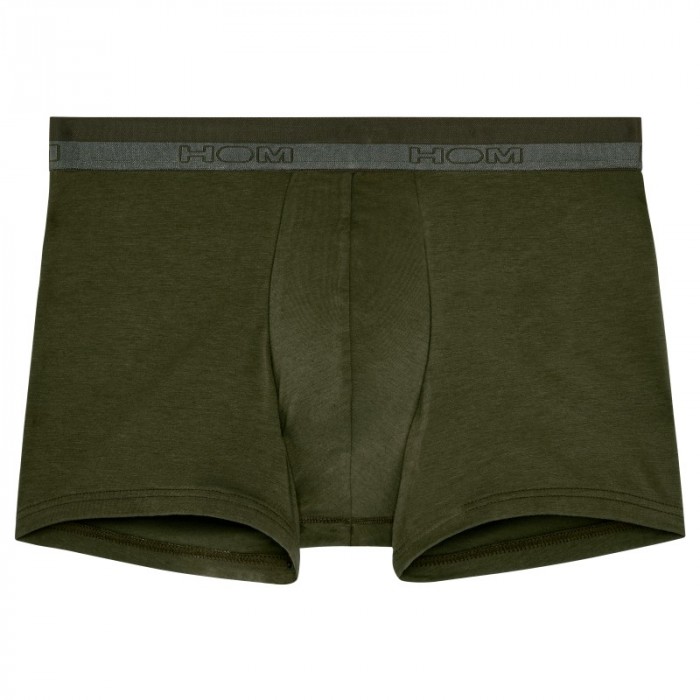 Boxer, shorty de la marque HOM - Boxer HOM CLASSIC kaki - Ref : 400203 00DK