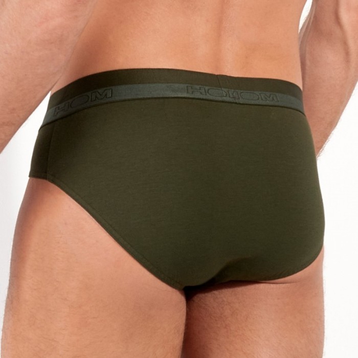 Slip, Tanga de la marque HOM - Slip HOM HO1 kaki - Ref : 359521 00DK