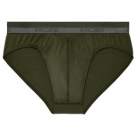Slip, Tanga de la marque HOM - Slip HOM HO1 kaki - Ref : 359521 00DK