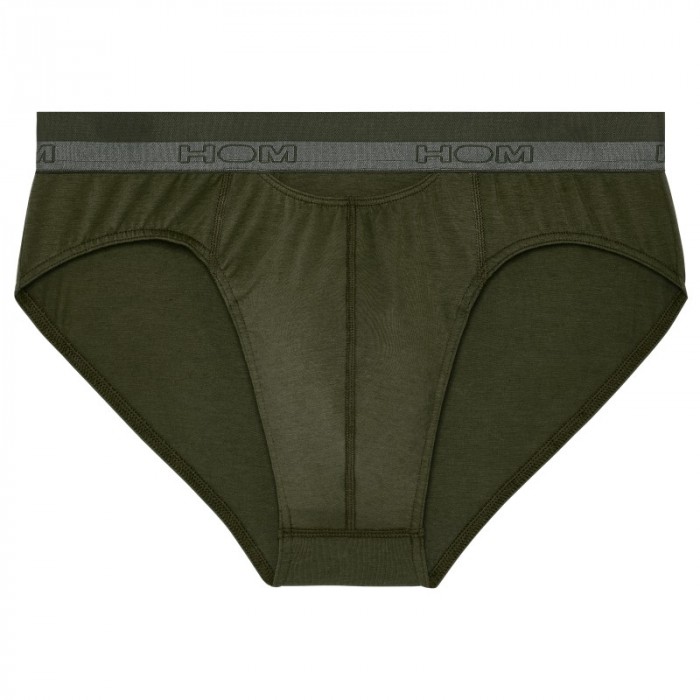 Slip, Tanga de la marque HOM - Slip HOM HO1 kaki - Ref : 359521 00DK