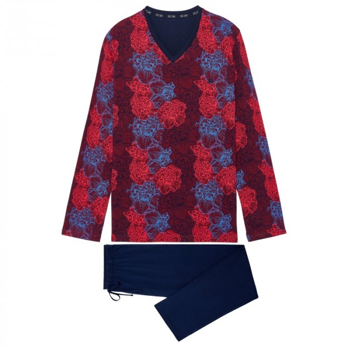 Pyjama de la marque HOM - Pyjama HOM Bouquet - Ref : 403062 P0ZQ