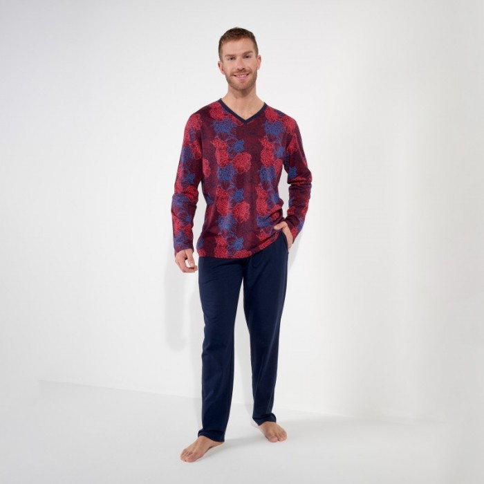 Pyjama de la marque HOM - Pyjama HOM Bouquet - Ref : 403062 P0ZQ