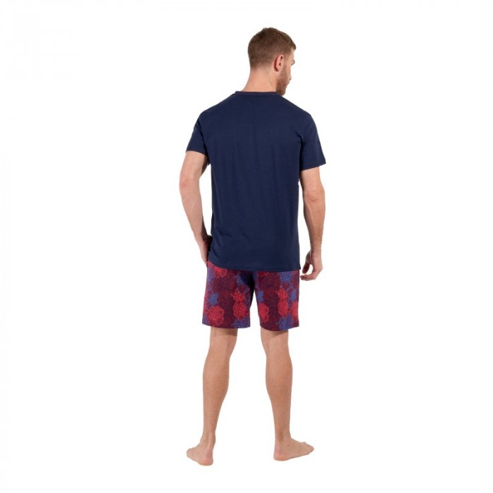 Pyjacourt de la marque HOM - Pyjama Court HOM Bouquet - Ref : 403061 P0ZQ