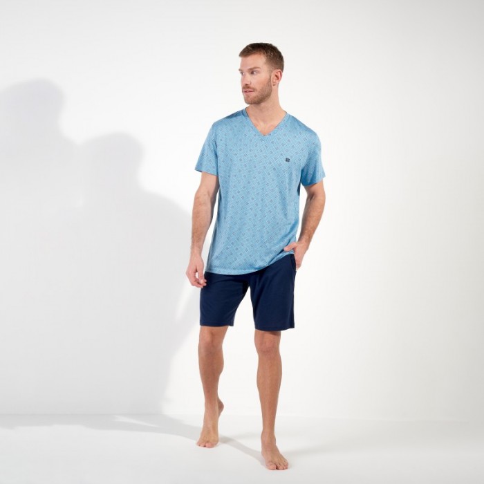 Short pajamas of the brand HOM - Pyjama Court HOM Walter - Ref : 403050 I0BI