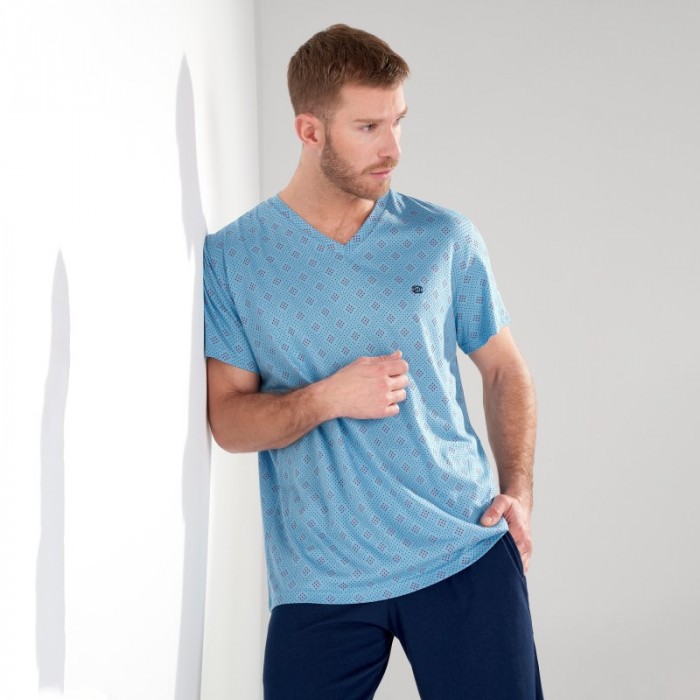 Short pajamas of the brand HOM - Pyjama Court HOM Walter - Ref : 403050 I0BI