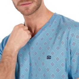 Short pajamas of the brand HOM - Pyjama Court HOM Walter - Ref : 403050 I0BI