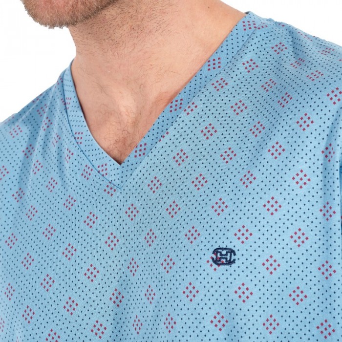 Short pajamas of the brand HOM - Pyjama Court HOM Walter - Ref : 403050 I0BI