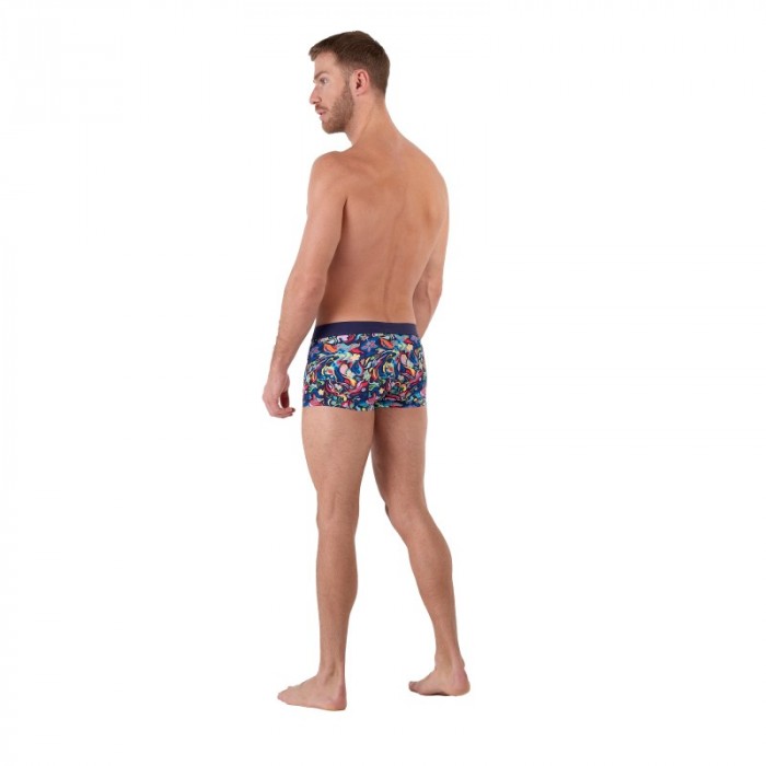 Pantaloncini boxer, Shorty del marchio HOM - Boxer Court HOM Psychedelic - Ref : 403099 P023