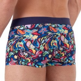 Pantaloncini boxer, Shorty del marchio HOM - Boxer Court HOM Psychedelic - Ref : 403099 P023