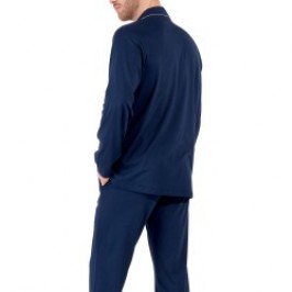 Pyjama de la marque HOM - Pyjama HOM Rafael - Navy - Ref : 403064 00RA