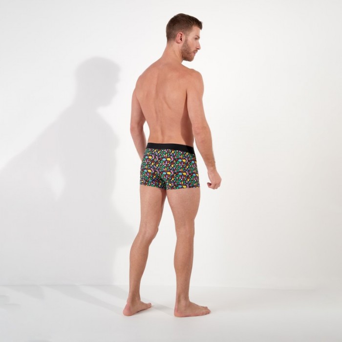 Boxer, shorty de la marque HOM - Boxer HOM x Le D Reveries Edition Limitée - Ref : 403089 P023