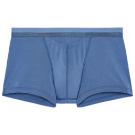 Boxer shorts, Shorty of the brand HOM - Boxer HOM HO1 Coton/Modal - Bleu Jean - Ref : 359520 0054