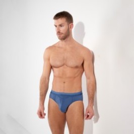 Slip del marchio HOM - Slip HOM HO1 Blu Jean - Ref : 359521 0054