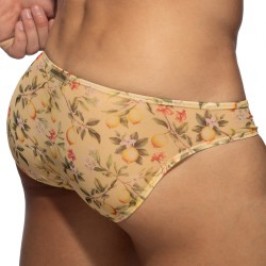 Brief of the brand ADDICTED - Bikini Lemon Garden - Jaune - Ref : AD1371 C03