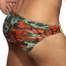 Badeschein der Marke ADDICTED - copy of Slip de Bain Bright Camo - Jaune - Ref : ADS371 C04