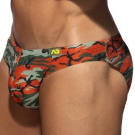 Badeschein der Marke ADDICTED - copy of Slip de Bain Bright Camo - Jaune - Ref : ADS371 C04