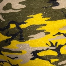 Badeschein der Marke ADDICTED - Slip de Bain Bright Camo - Jaune - Ref : ADS371 C03