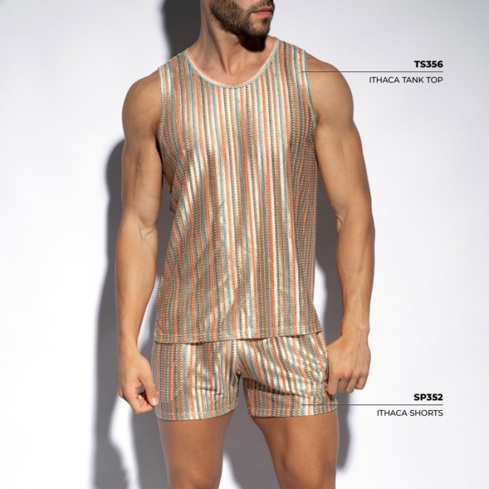 Short de la marque ES COLLECTION - Short Ithaca - Edition Limitée - Ref : SP352 C28