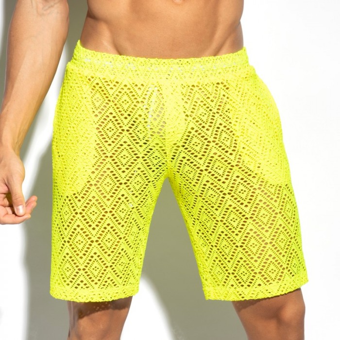 Bermuda of the brand ES COLLECTION - copy of Bermuda Ibiza Retro - Ivoire - Ref : SP330 C31